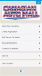 Mobile Screenshot of canadianautomall.com
